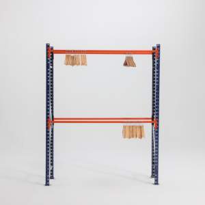 Estanteria para prenda colgada vista frontal